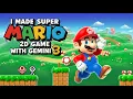 I Challenged Gemini 3 To Make Super Mario 2D
