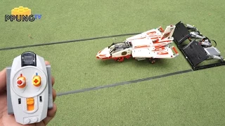 LEGO RC JET PLANE - Technic 42040 B model by 뿡대디