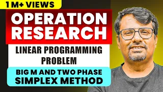 Operation Research Two Phase Simplex Method Linear Programming