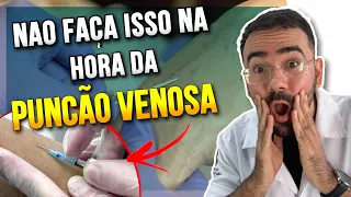 NÃO ERRE MAIS! DICAS DE OURO DE PUNÇÃO VENOSA - AULA PRÁTICA