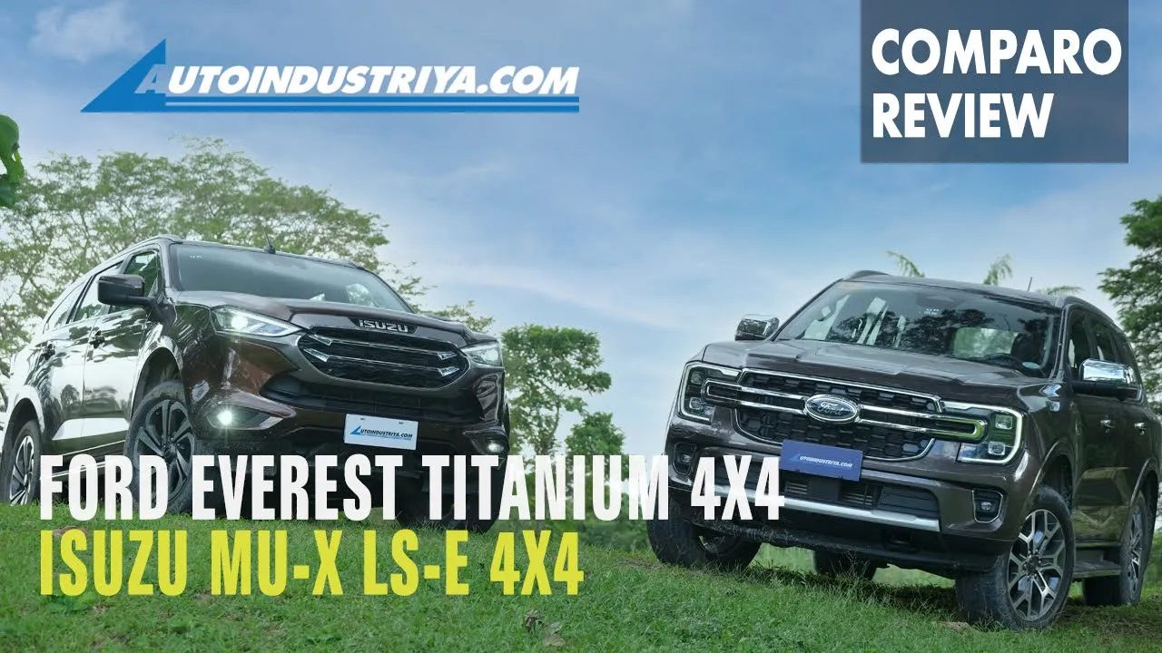 2023 Ford Everest vs 2022 Isuzu mu-X 4x4 SUV Comparo: Got PHP 2.5M for a PPV?