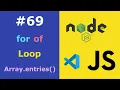 JavaScript for Beginners For of Loop Array entries method