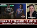 Download Lagu Summer League Debuts, NBA Salary Cap is Shocking The League + Kyrie’s Future | The Hoop Collective