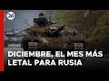 Lagu UCRANIA | Diciembre fue el mes más letal para los soldados rusos en la guerra