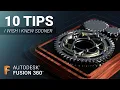 10 tips for Fusion 360 that I wish someone told me sooner