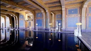 HEARST CASTLE Tour of ROMAN POOL