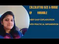 CALCULATING THE SIZE AND RANGE OF A VARIABLE DATA TYPES IN JAVA BE ICSE
