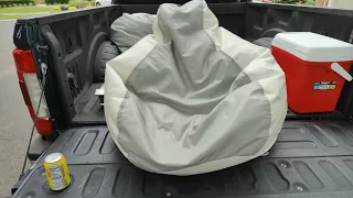 Review of the E-SeaRider Teardrop Marine Beanbag for Fishing and Pleasure Boating