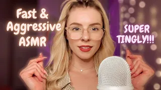 ASMR FAST AGGRESSIVE TRIGGER ASSORTMENT My BEST Video Yet EXTREME TINGLES 
