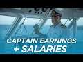How Much Do Different Ship Captains REALLY Make Maritime Earnings