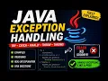 Java Exception Handling in One Shot Try Catch Finally Throw vs Throws Code implementation