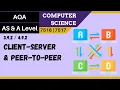 136 AQA A Level 7516-7517 SLR21 - 4 9 2 Client-server and peer-to-peer
