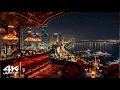 Relaxing Night Jazz at Miami Rooftop Bar Ambience Elegant Jazz Saxophone for Chill Out Sleep