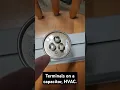 Easy to identify the terminals on a capacitor HVAC