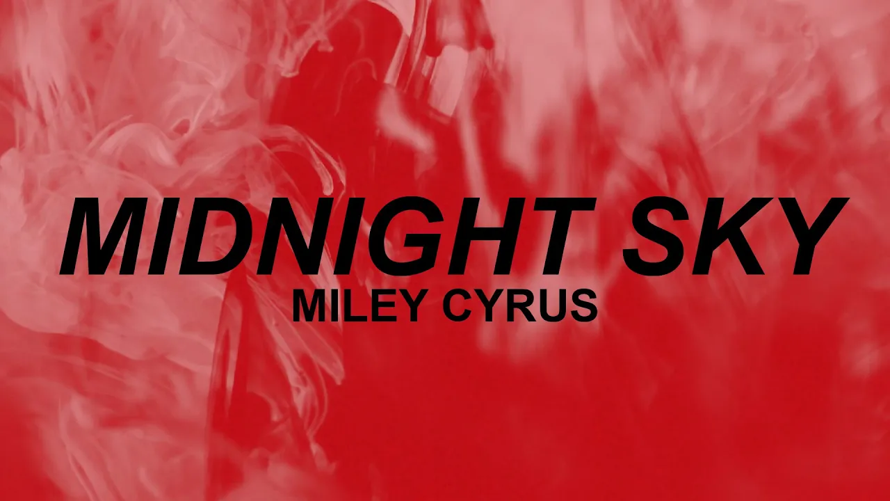 Miley Cyrus - Midnight Sky (Lyrics) | i was born to run i don't belong to anyone | TikTok