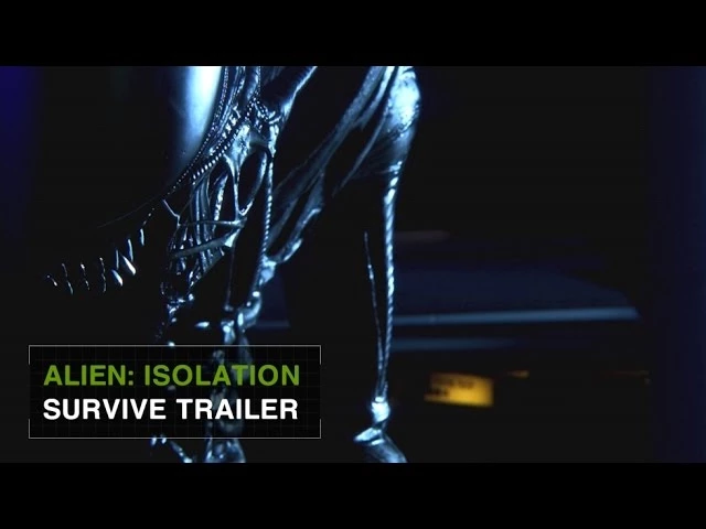 Alien: Isolation Official E3 Gameplay Trailer -- "Survive" [INT]