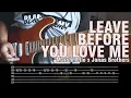 Lagu [FREE TABS] Leave Before You Love me by Marshmello x Jonas Brothers | Guitar Instrumental Cover