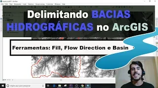3 passos para delimitar uma BACIA HIDROGRÁFICA no ArcGIS