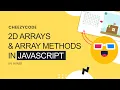 JavaScript Array Methods 2d Array JavaScript Tutorial CheezyCode Hindi
