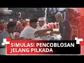 Lagu KPU Denpasar Gelar Simulasi Pencoblosan Jelang Pilkada