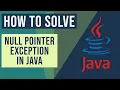 java lang NullPointerException Example - How to handle Java Null Pointer Exception