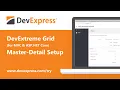 DevExtreme Grid for ASP NET Core Master-Detail Setup