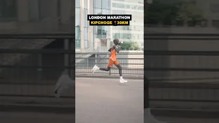 Eliud Kipchoge KM 30 London Marathon 