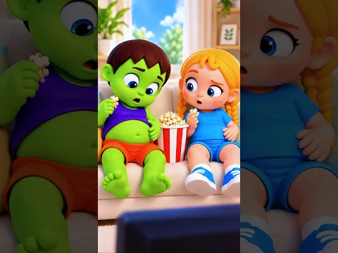 Popcorn or Vegetables? 🍿🥒 | Healthy Eating Kids Song by Doggy Doggy Cartoons