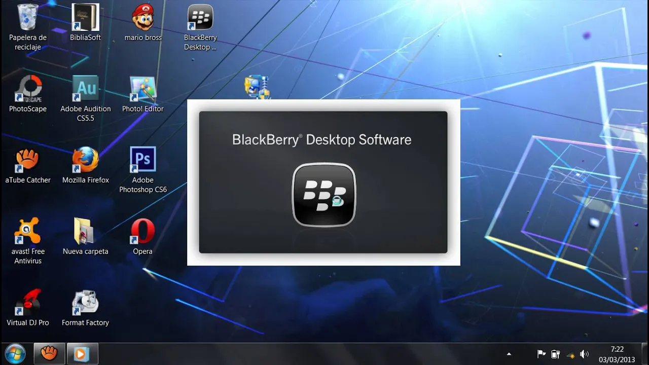 BlackBerry Desktopmanager Installing on a Mac