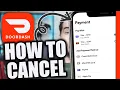 How to Cancel DoorDash Subscription DashPass