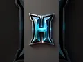 Letter H Logo Design For DP Letter H Name Status