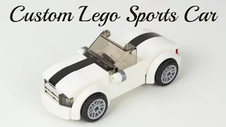 LEGO Sports Car Tutorial (Knight Bus Alternate Build). 