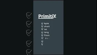 Data Types in Java Primitive Non-Primitive Explained