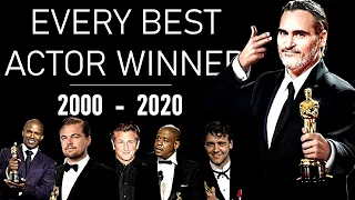 OSCARS Best Actor 2000-2020 - TRIBUTE