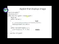 Java Applet Image and Sound