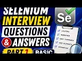 Selenium interview questions and answers part 1