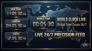 World Clock Live - Current Time in Major Global Cities