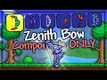 Can I Beat Terraria with ONLY Zenith BOW Components