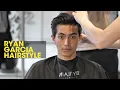 RYAN GARCIA inspired hairstyle mens hair flow and parting