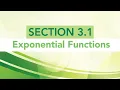 3 1 Exponential Functions