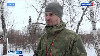 Волонтёры омского подразделение отряда «Лиза Алерт» провели первую в этом году тренировку