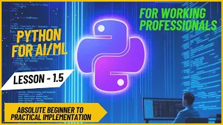 1 5 Python Programming for Beginners Exception handling Python Tutorial 2025