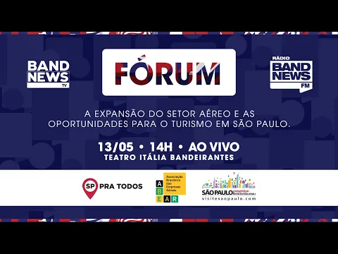 Download MP3 FÓRUM BANDNEWS: DESENVOLVENDO O TURISMO - 13/05