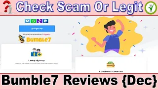 Bumble7 Reviews See Bumble7 com SCAM Or Not Bumble7 com Review
