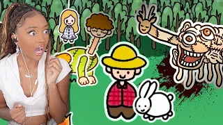 Just a "Cute" Farming HORROR Game where YOU'RE NOT ALONE... | Happy Little Farm [All Endings]