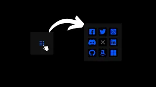 9 Dot Menu Bar Animation HTML CSS iqraCS