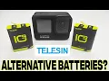 New Telesin GoPro Batteries - Good cheaper alternatives