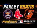 MLB PREDICTIONS AUGUST 7 PICKS FREE PARLAY