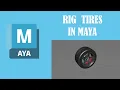 Automatic Car Wheel Rotation Rig in Maya - Node Editor Setup
