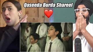indian reaction to qaseeda burda shareef the city school raula pao